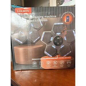 LOLBOX 2025 Music Boxing Machine with Boxing Gloves for Adults And Kids